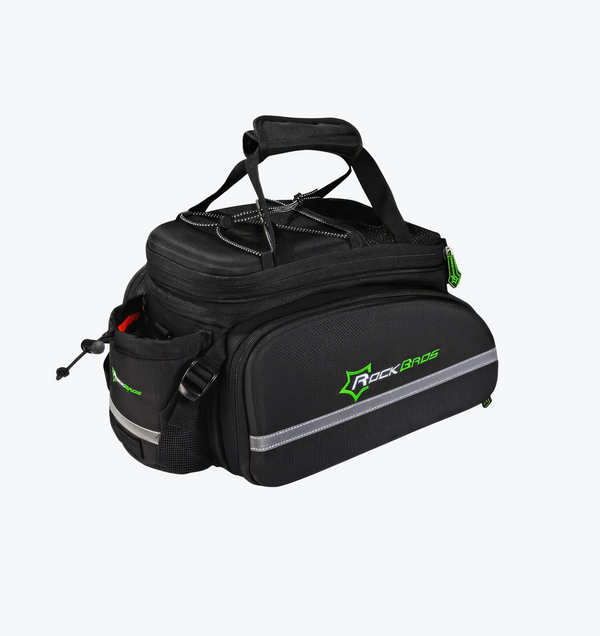 rear trunk bag with extendable compartments