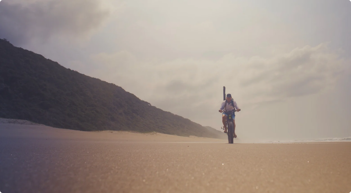 Fatbike fishing St Lucia